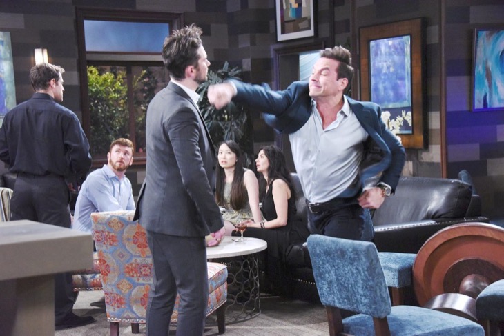 Days Of Our Lives (DOOL) Weekly Spoiler Photo Breakdown July 23 To 27: Chad and Stefan Come To Blows