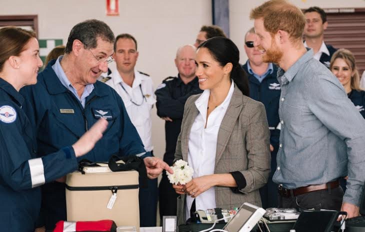 Meghan Markle Wears Princess Diana’s Jewelry During First Day In Australia