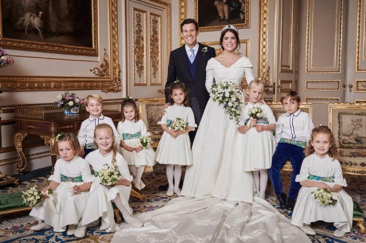 Prince George And Princess Charlotte Steal The Show At Princess Eugenie’s Wedding