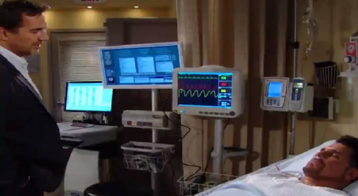 The Bold and the Beautiful Spoilers Tuesday, October 23: Hospitalized Bill’s Life at Stake, Ridge and Thorne Grilled – Quinn Enrages Pam