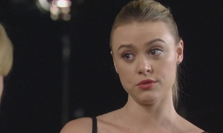 General Hospital Star Hayley Erin Filming At Her New Job