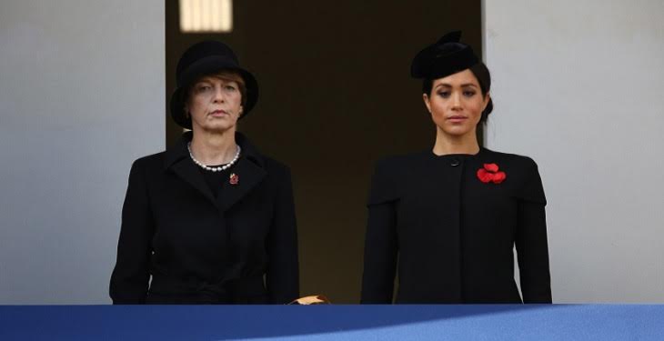 Here’s Why Meghan Markle Didn’t Stand With Queen Elizabeth And Kate Middleton During The Remembrance Ceremony
