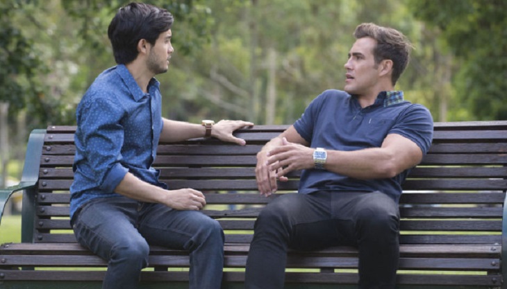Neighbours Spoilers: Aaron And David On The Rocks