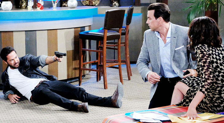 Days Of Our Lives Spoilers: Stefan DiMera (Tyler Christopher) and Chloe Lane (Nadia Bjorlin)