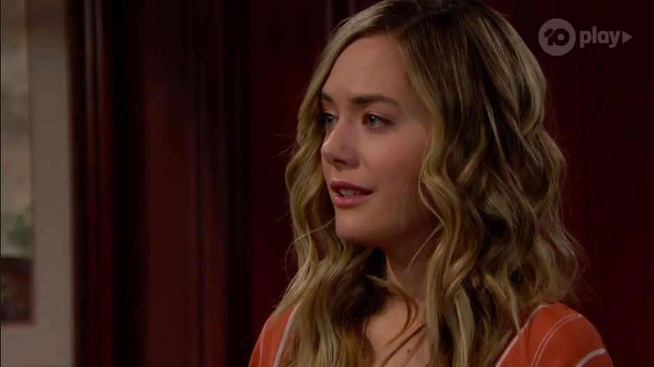 Bold and the Beautiful Spoilers Thursday, April 11: Father Bomb Interrupts Flo’s Confession – Hope Thrilled Over Storm Logan Match