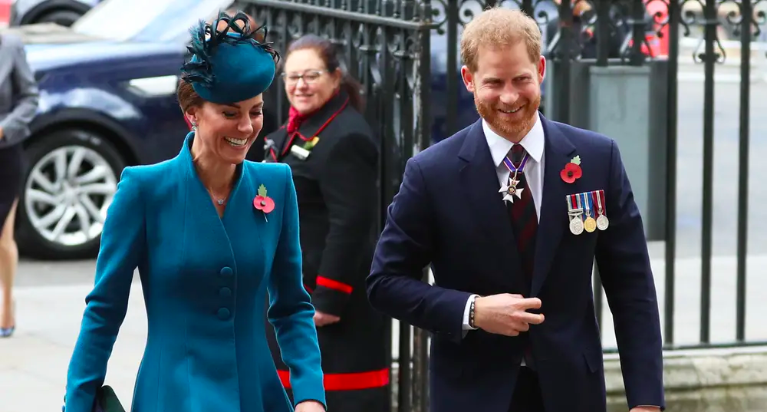 Prince Harry Makes A Surprise Appearance With Kate Middleton