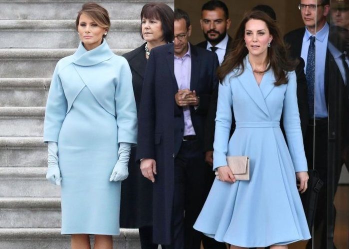 Is Melania Trump Taking Style Tips From Kate Middleton and Meghan Markle?