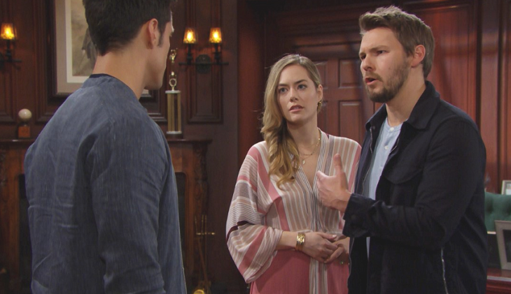 Bold And The Beautiful Spoilers: Thomas Forrester (Matthew Atkinson) - Hope Spencer (Annika Noelle) - Liam Spencer (Scott Clifton)