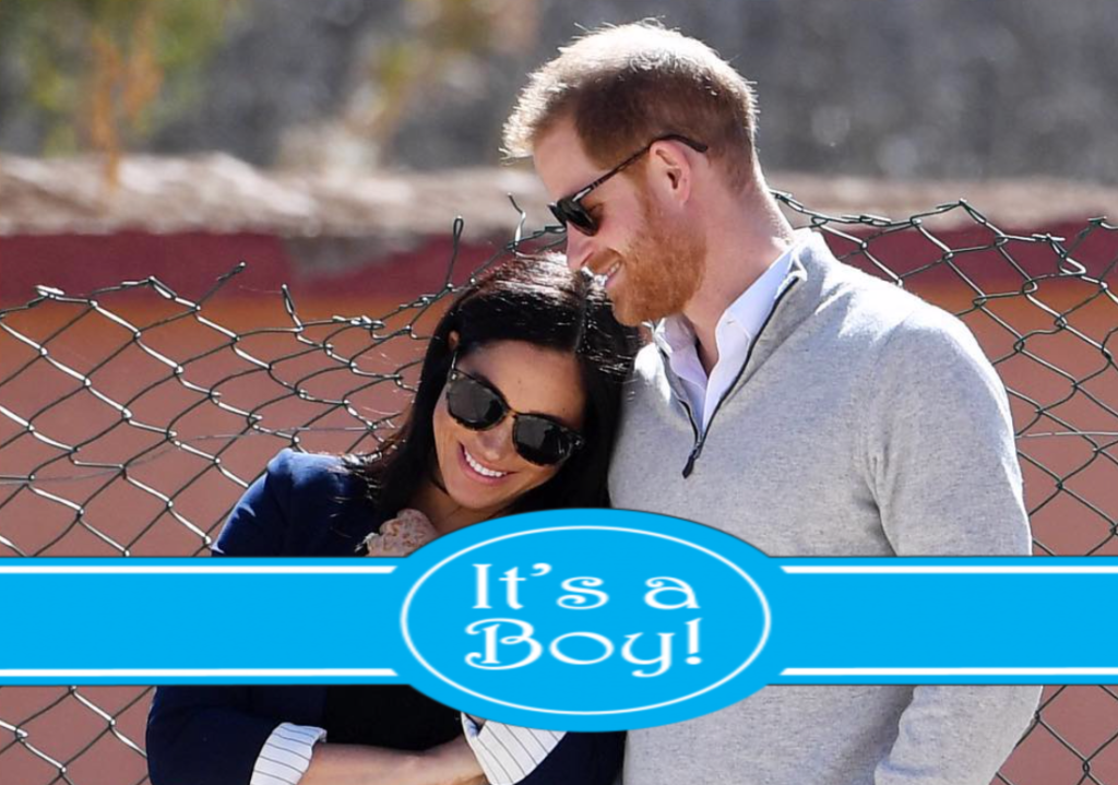 Meghan Markle Gives Birth To A Baby Boy!